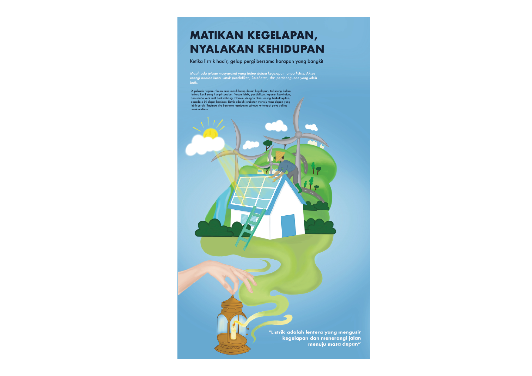 Gambar Detail Tambahan Proyek Poster SDG'S